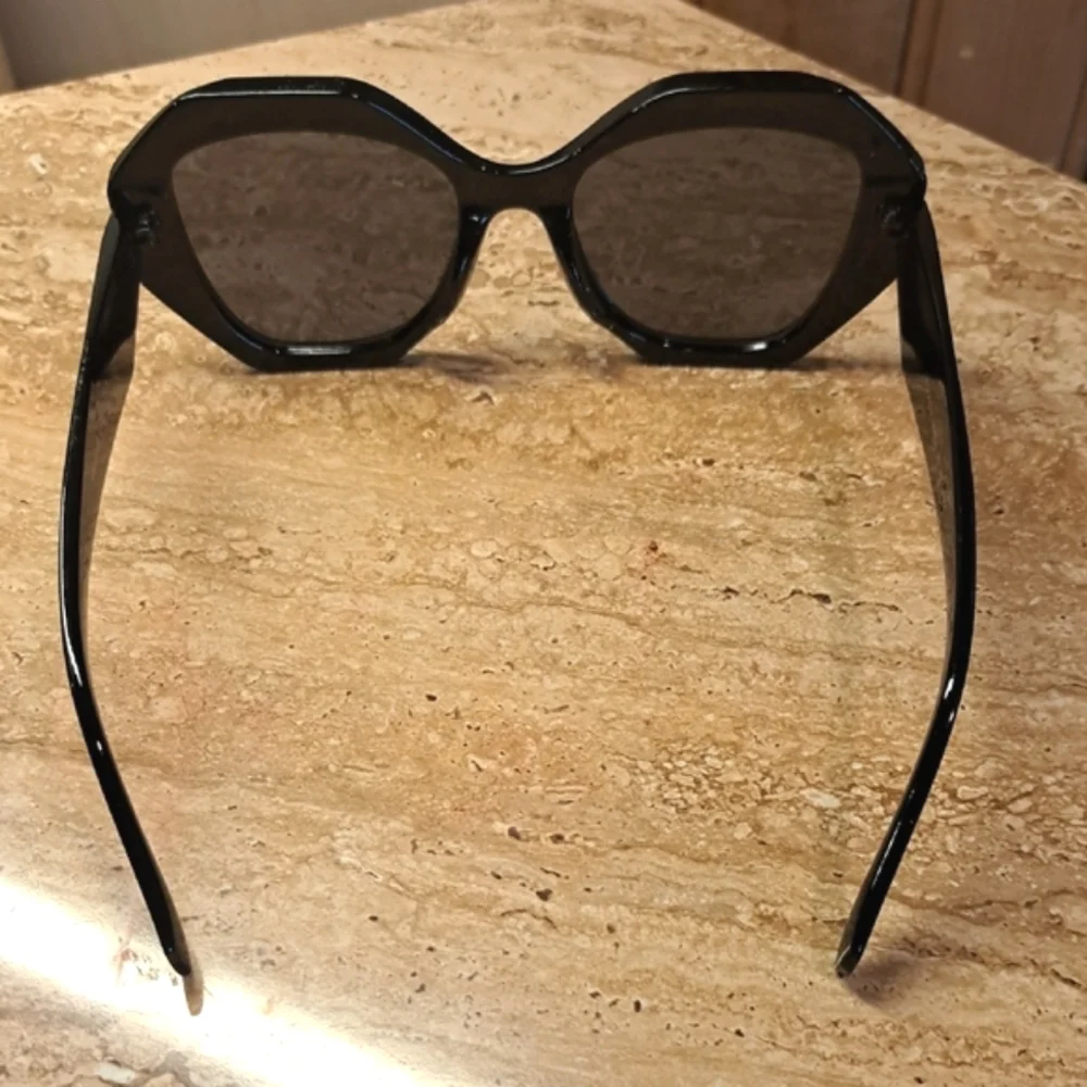 Prada PR 16WS Black Sunglasses With Grey Lenses